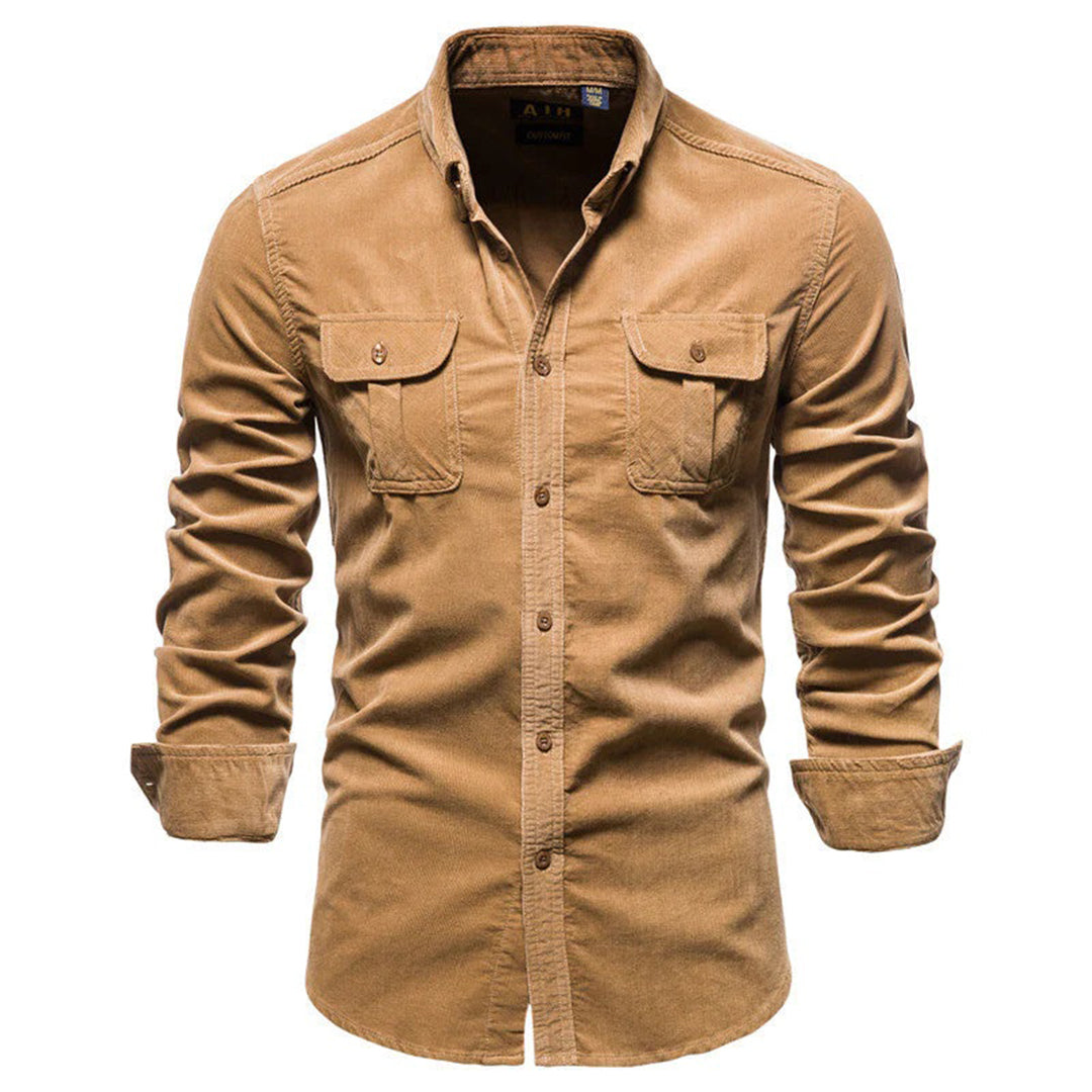 Conor - Corduroy Summer Shirt for Men