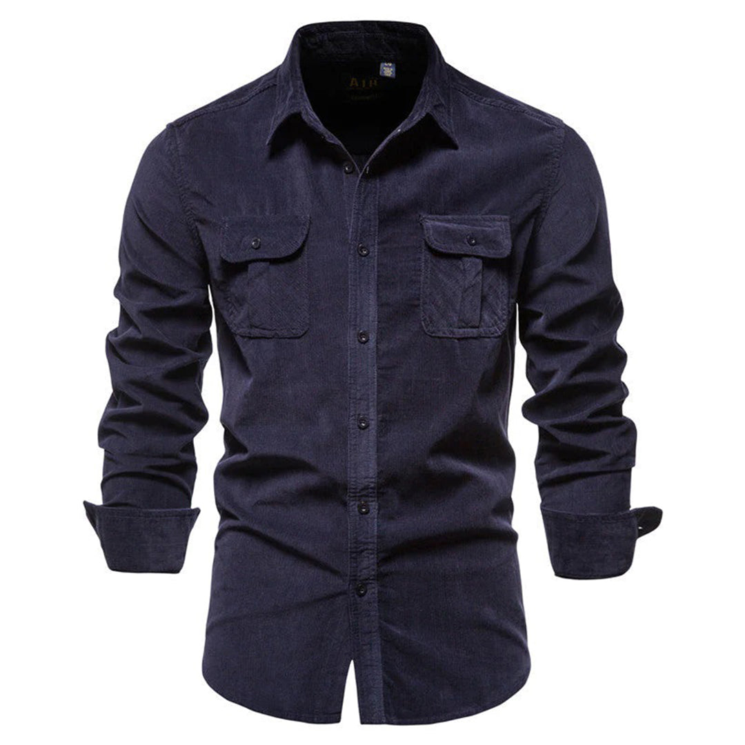 Conor - Corduroy Summer Shirt for Men
