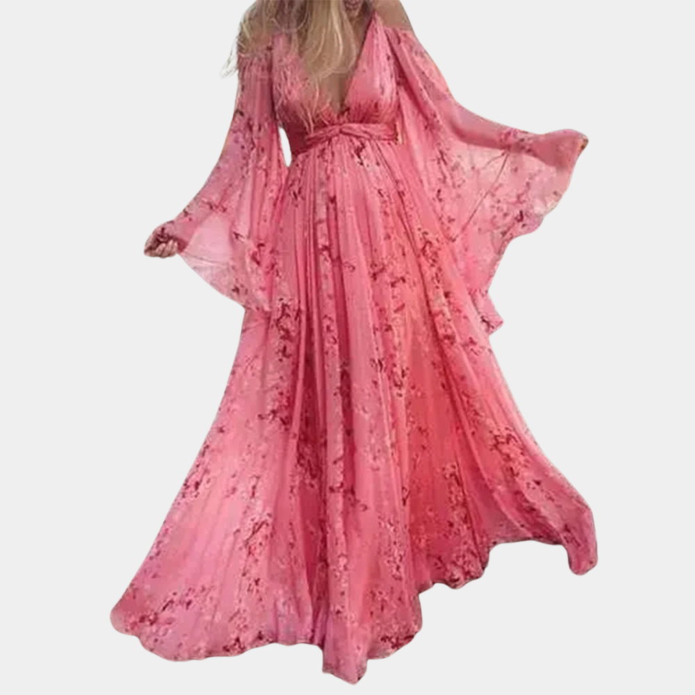 Cezanne - Long Loose Summer Dress for Women
