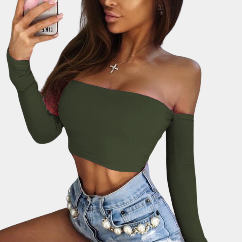 Classy Off-Shoulder Summer Top for Women