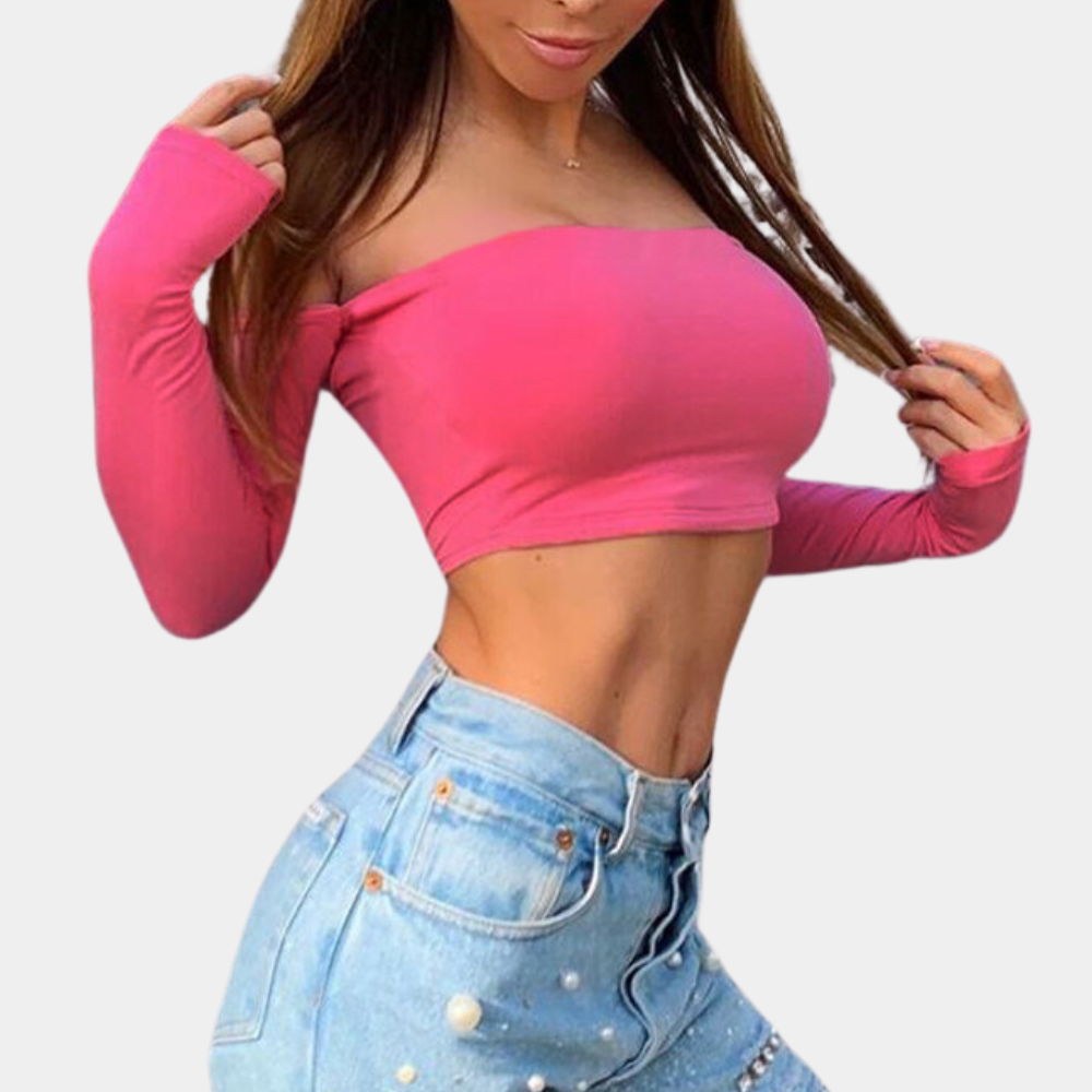 Classy Off-Shoulder Summer Top for Women