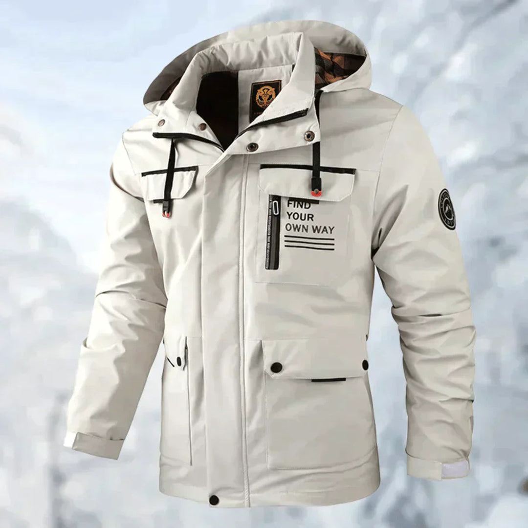 DAMIAN - Waterproof Jacket with Hood for Men