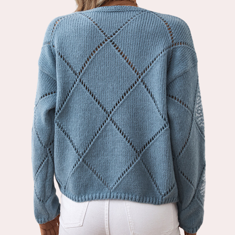 AZLYN - Refined Summer Jumper with Sequins for Women