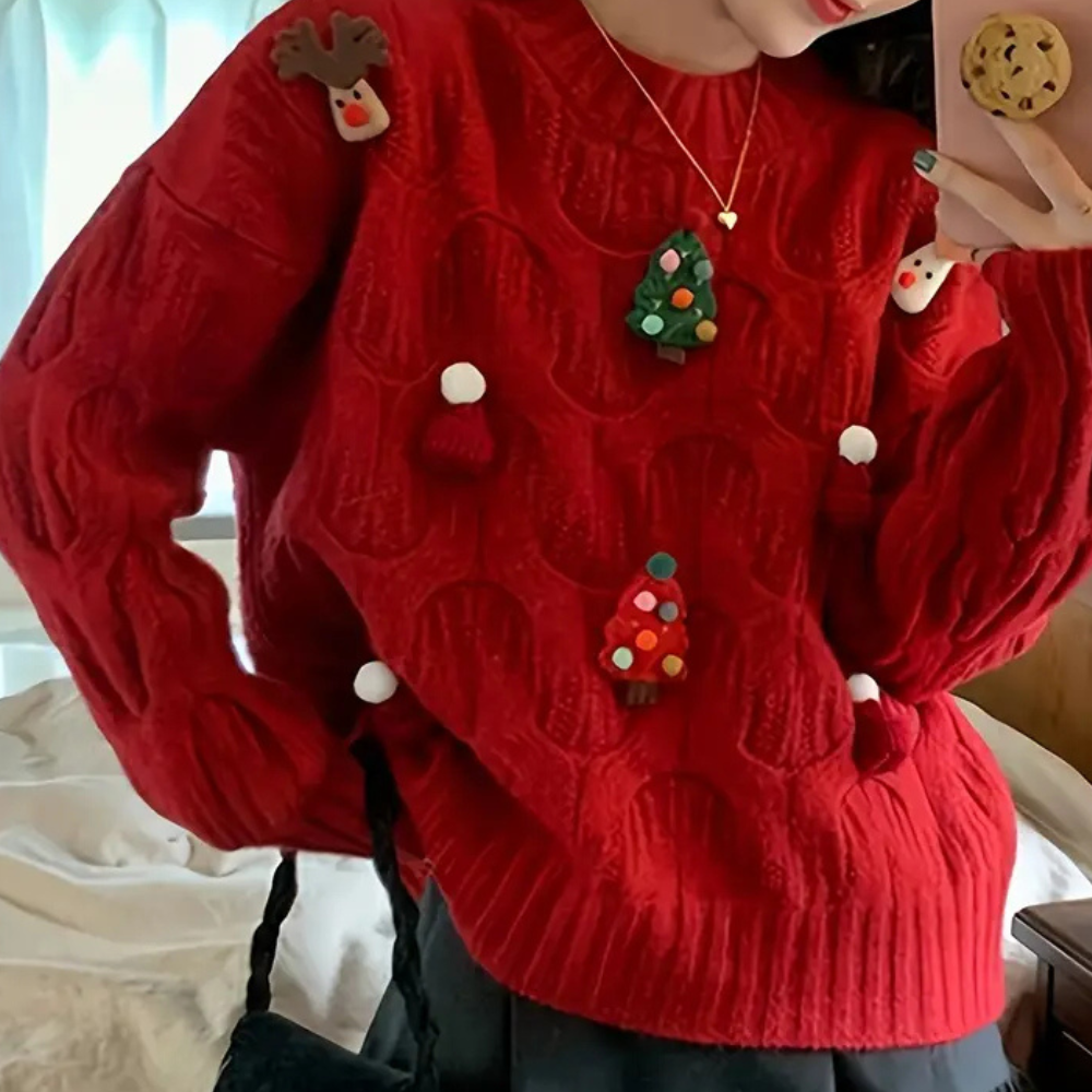 TORI - Trendy Christmas Jumper for Women