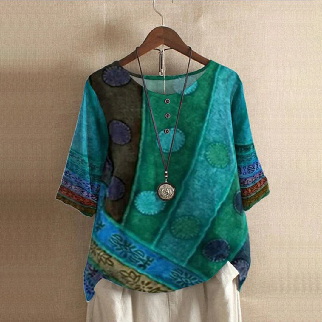 SIMONA - Comfortable Loose Summer Top for Women