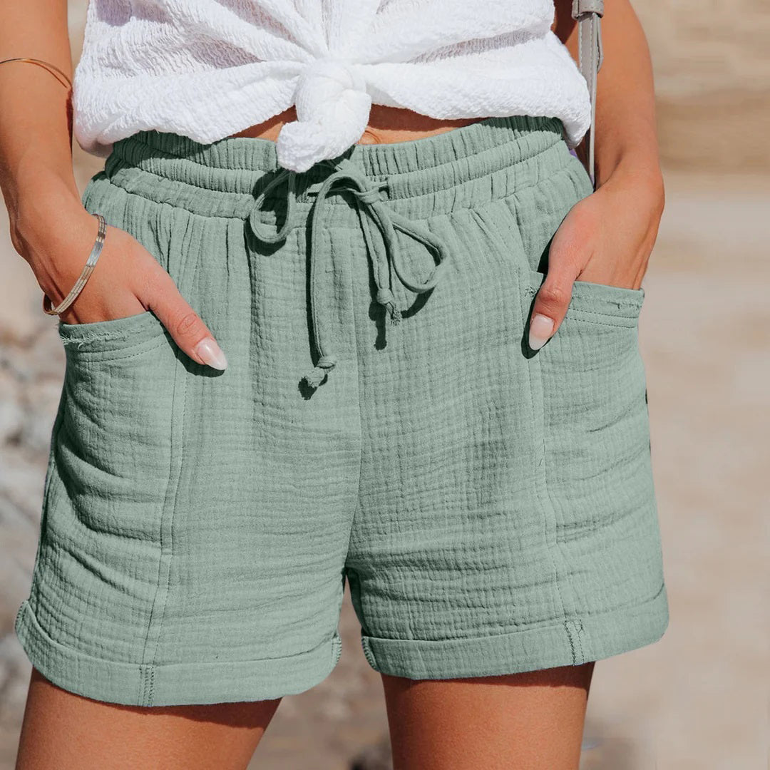 Elegante Baumwollshorts