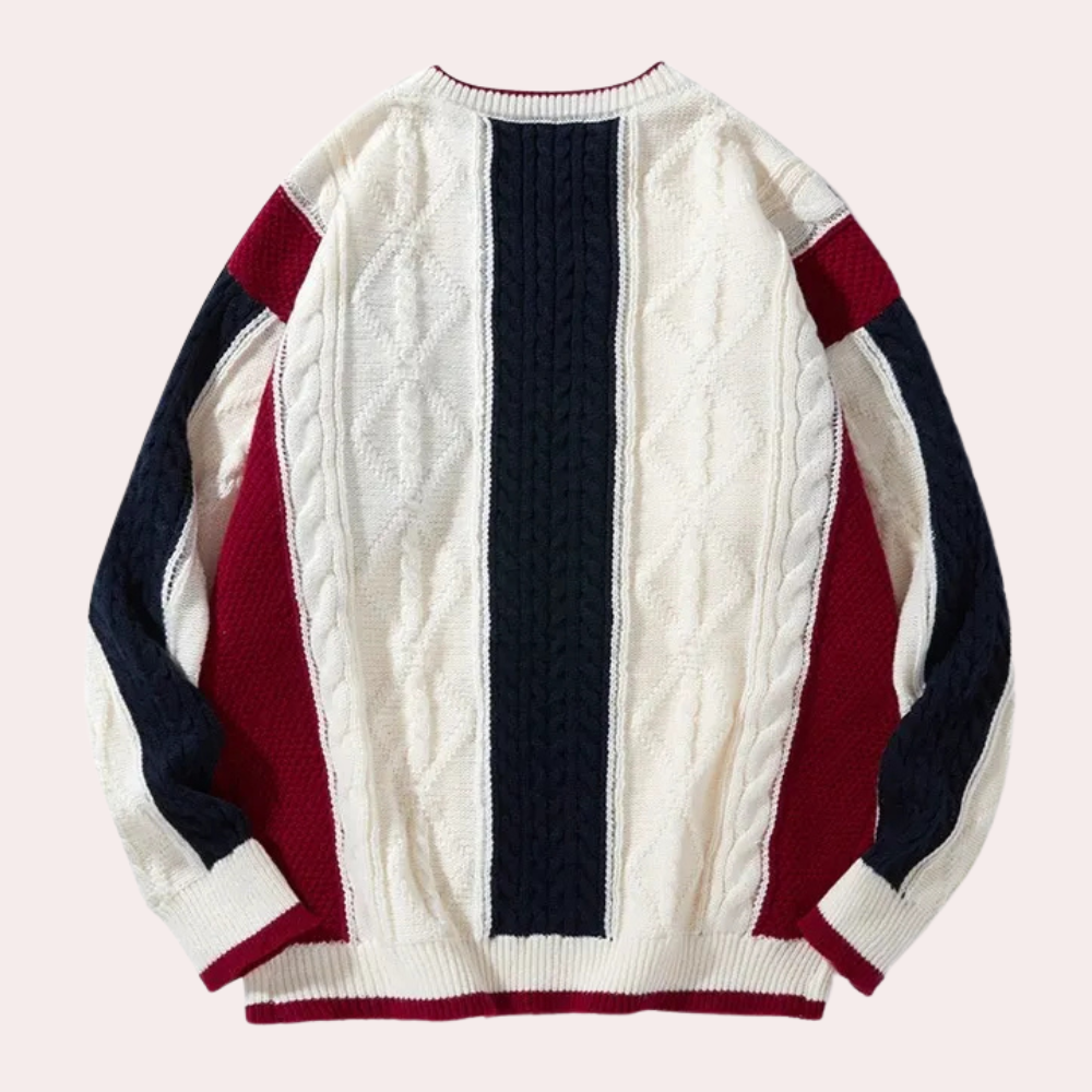 WALTER - Trendy Knitted Summer Jumper for Men
