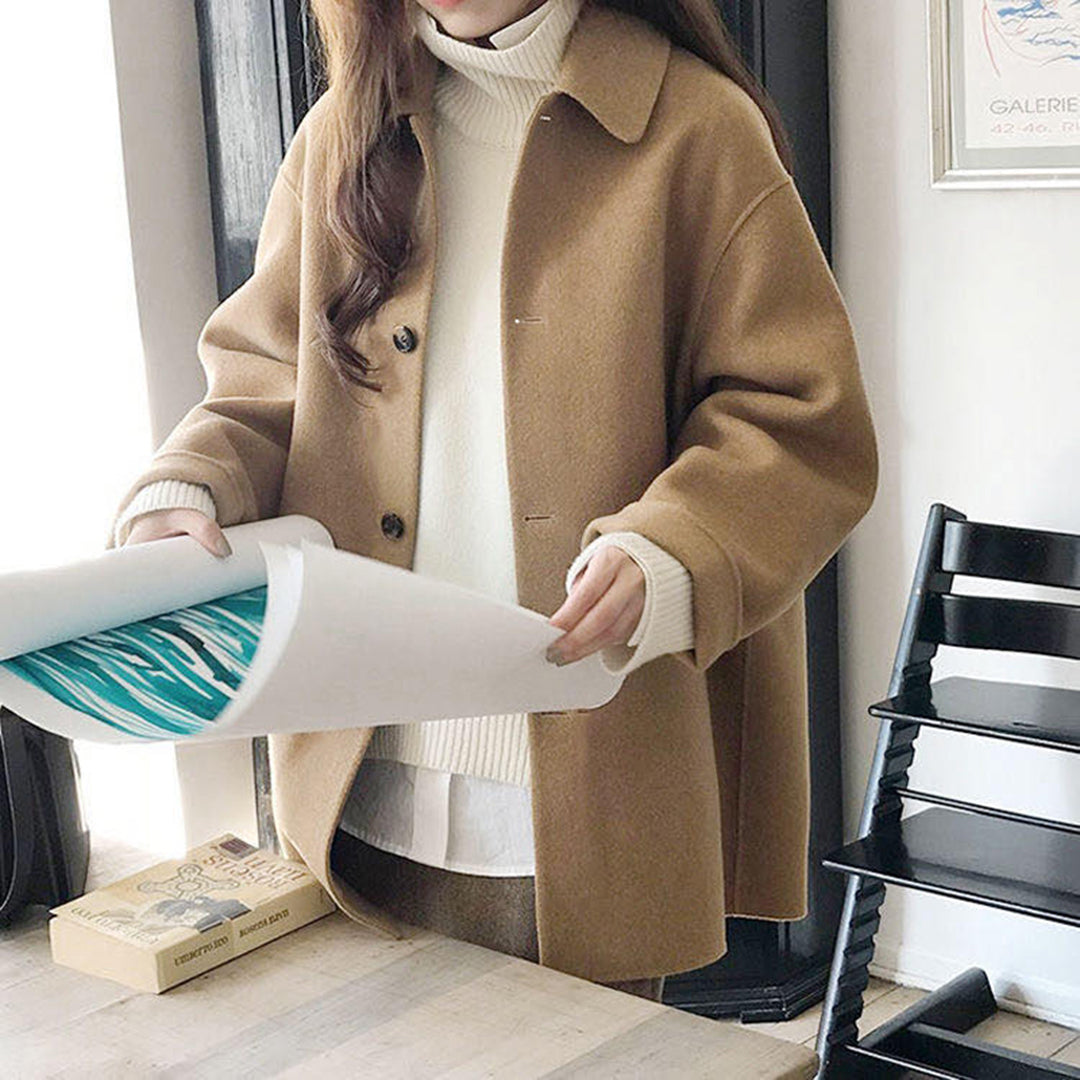 Elegante Polyesterjacke