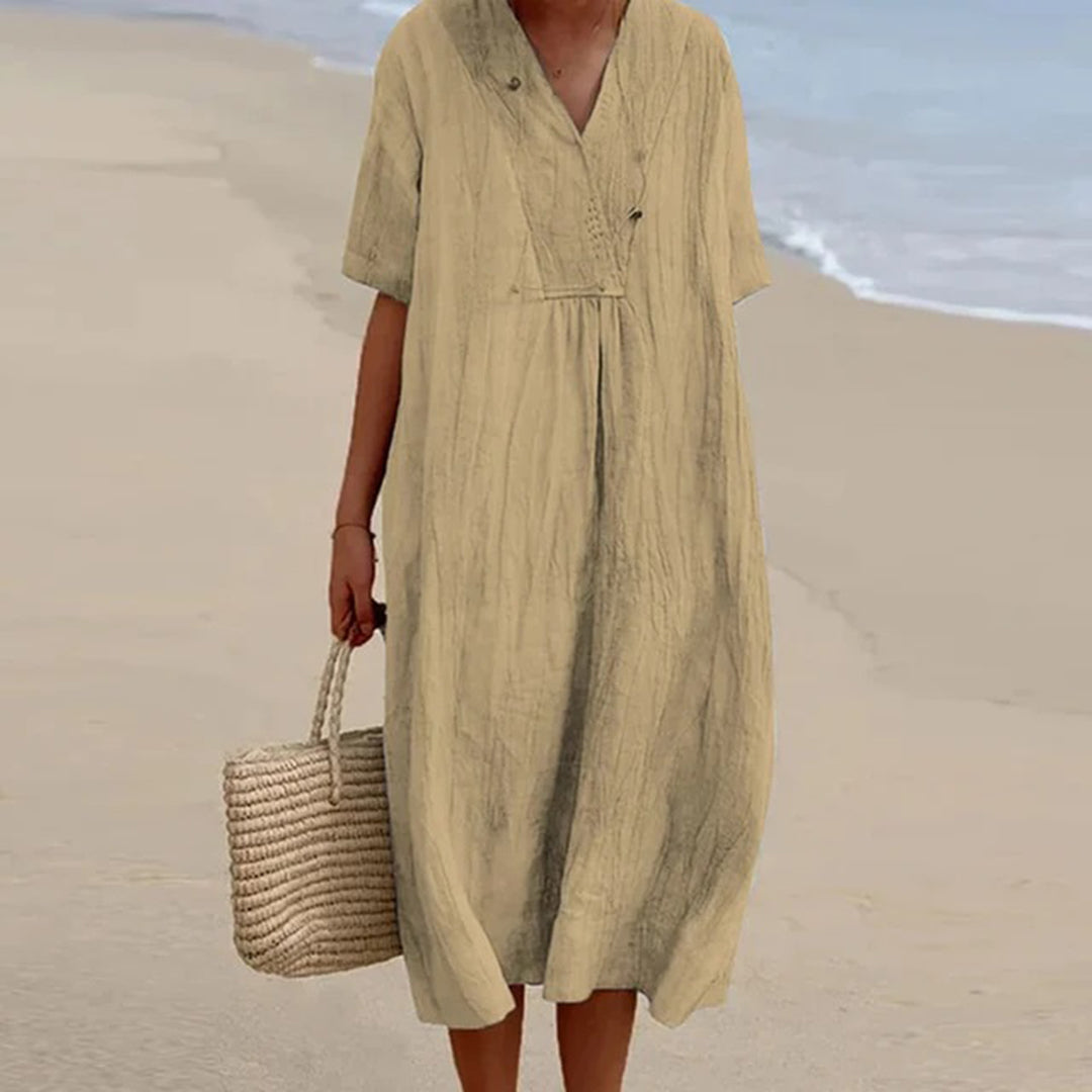 BRIGITTE - Lightweight Casual Summer Dress