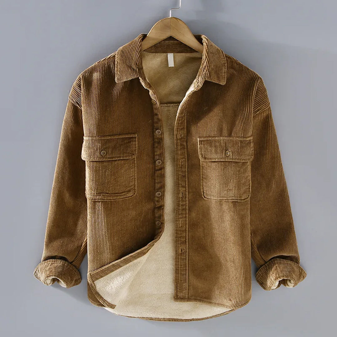 ABERNATHY - Lightweight Corduroy Summer Shirt for Men