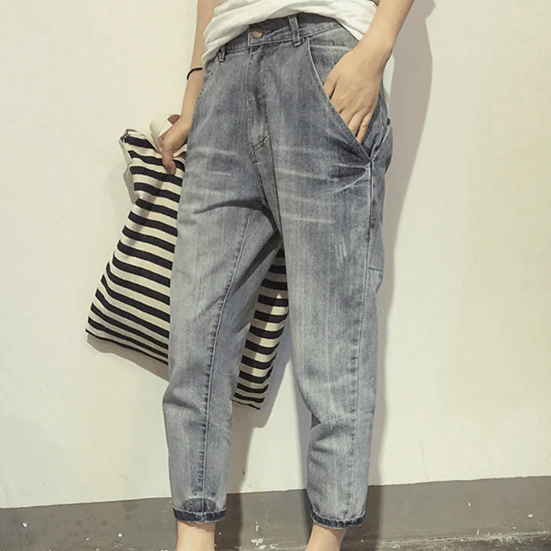 Elegante Polyester-Jeans