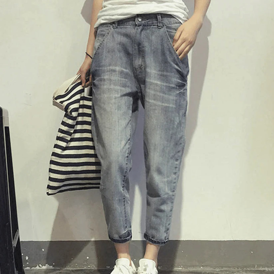Elegante Polyester-Jeans