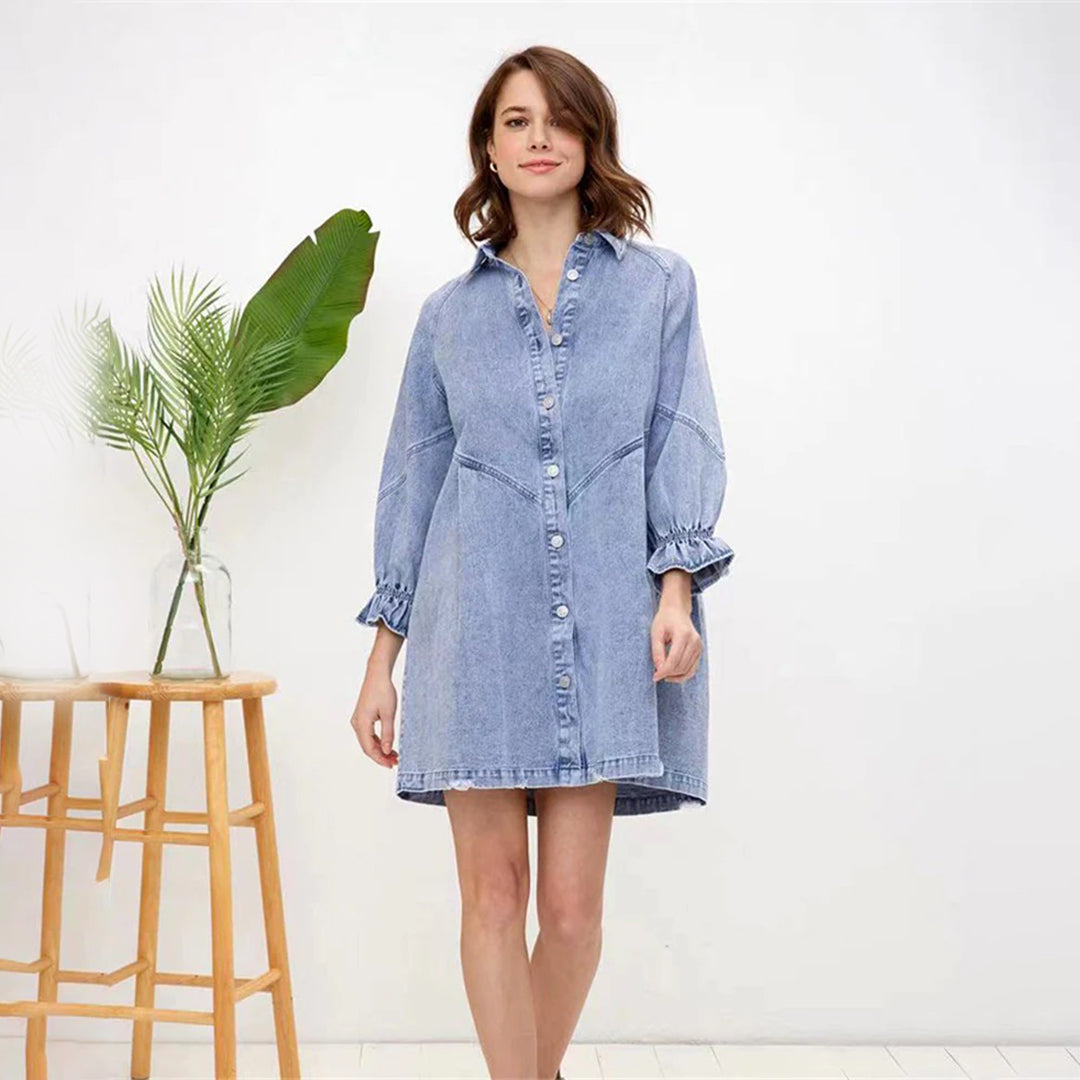 AMAYAH - Comfortable Summer Shirt Dress