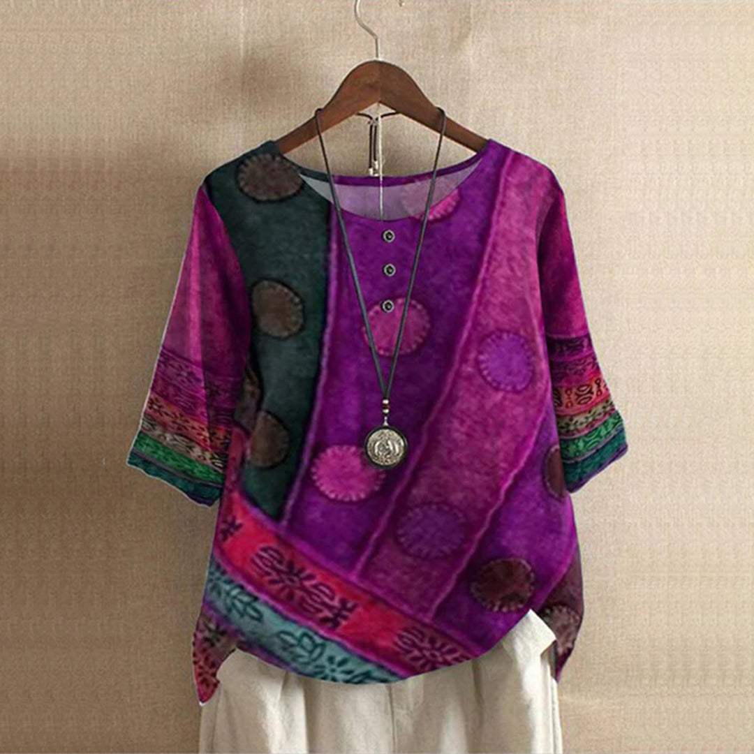 SIMONA - Comfortable Loose Summer Top for Women