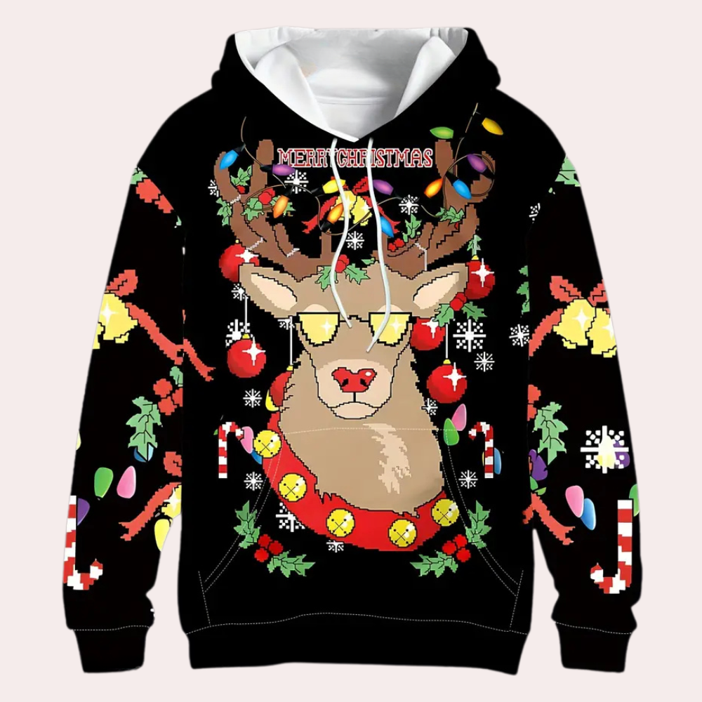 TOPHER - Trendy Christmas Hoodie for Men