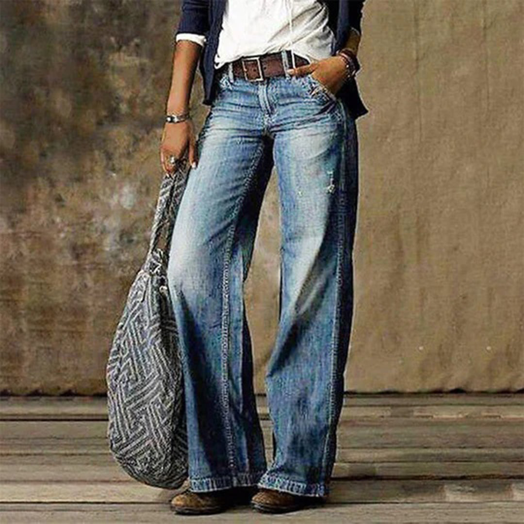 Elegante Leinenhose