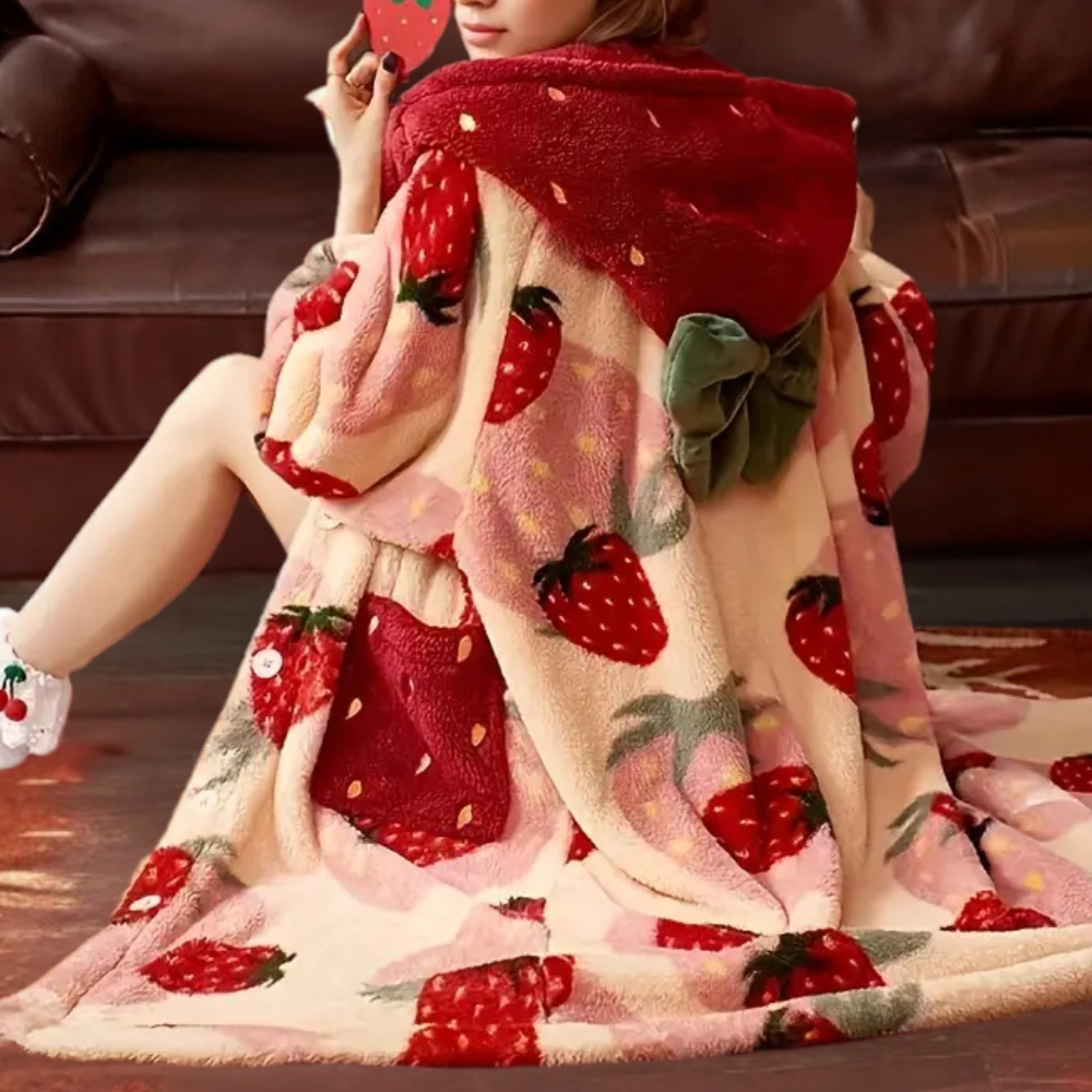 AIZA - Trendy Summer Hoodie Blanket for Women
