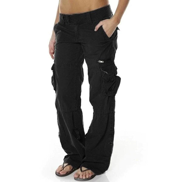 Zeitlose Baumwollhose
