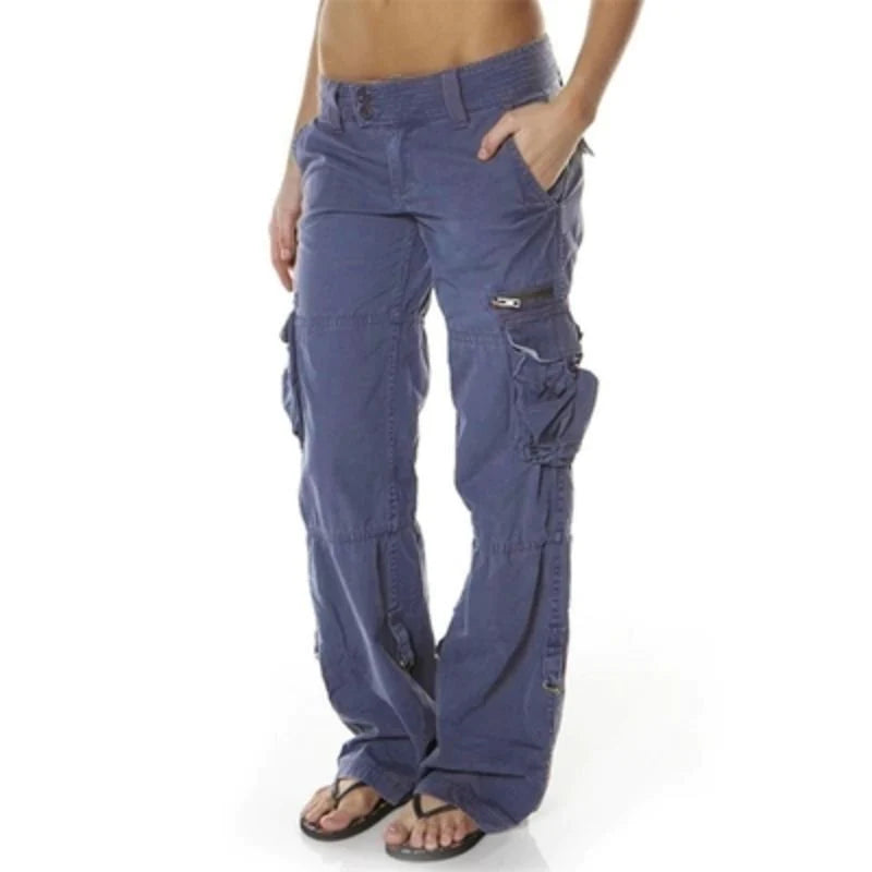 Zeitlose Baumwollhose