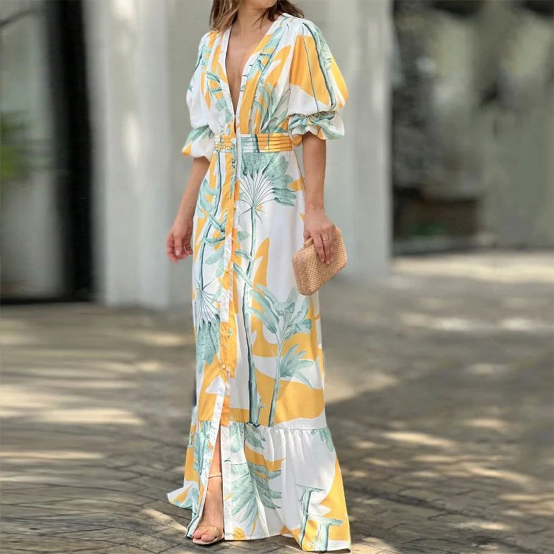 ALLYSON - Stylish Summer Maxi Dress