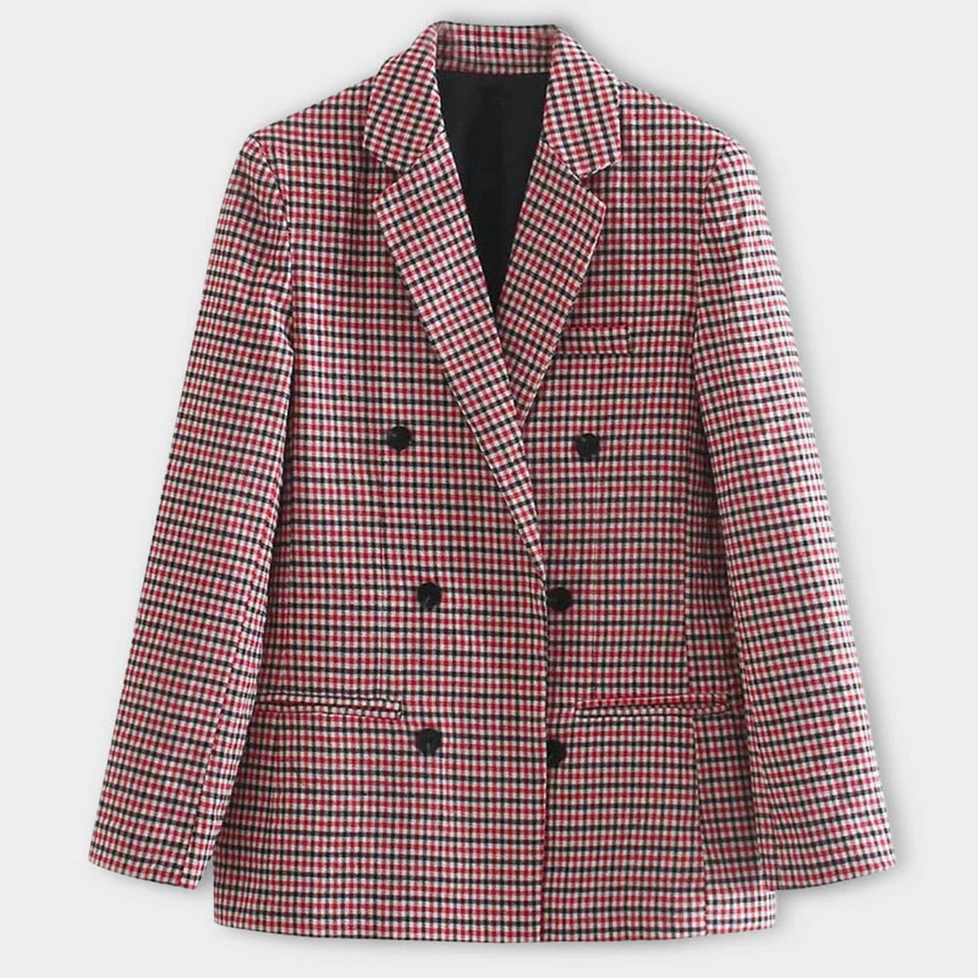 BLAZENKA - Summer blazers with double-breasted buttons