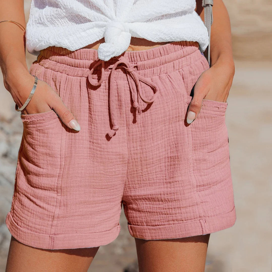 Elegante Baumwollshorts