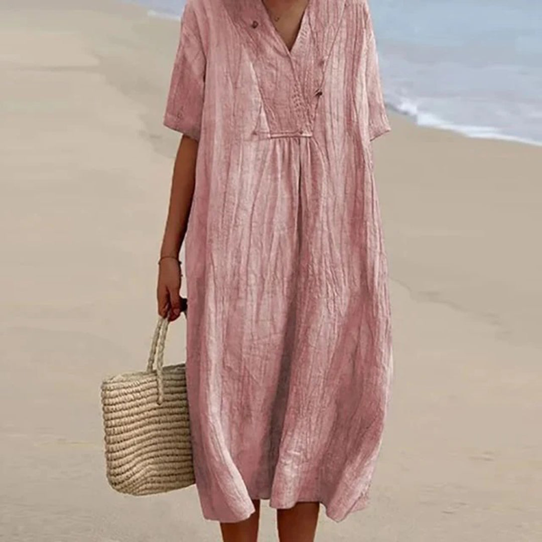 BRIGITTE - Lightweight Casual Summer Dress
