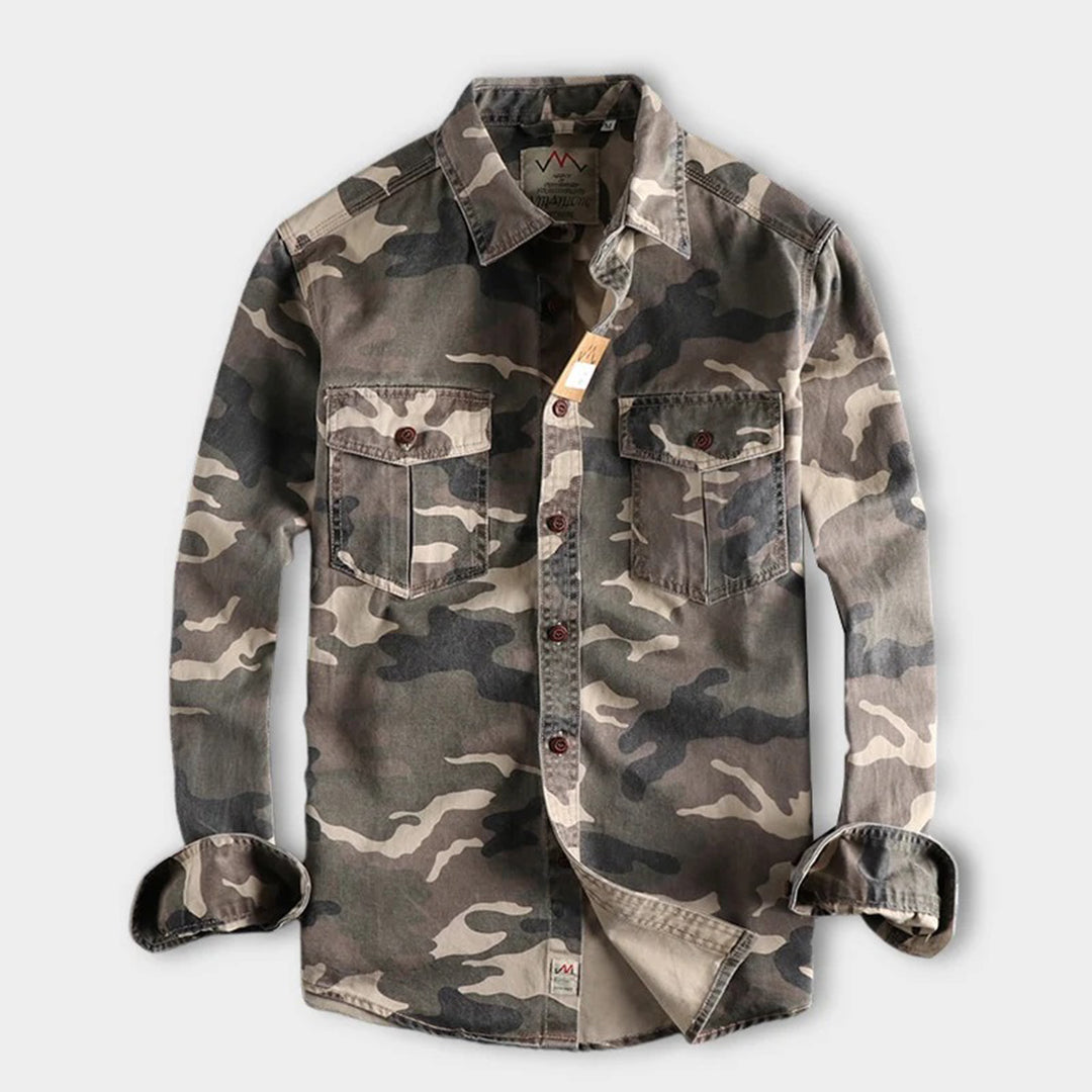 AUBERT - Men's Camouflage Summer Shirts