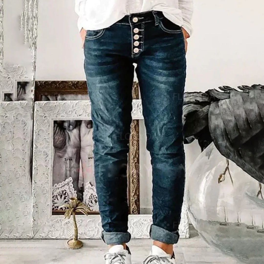 Elegante Baumwolljeans