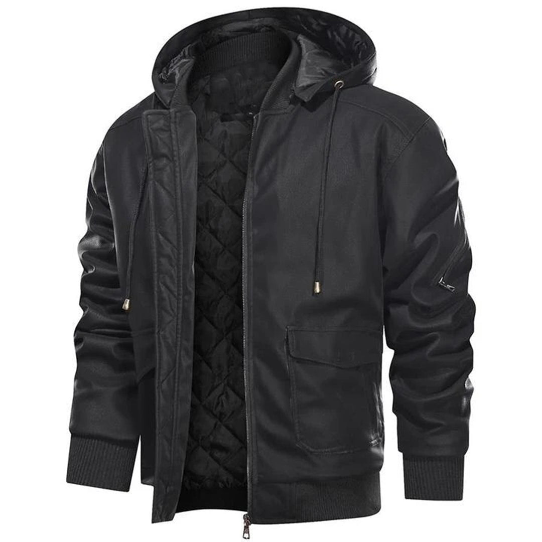 Christian | Faux Leather Summer Jacket