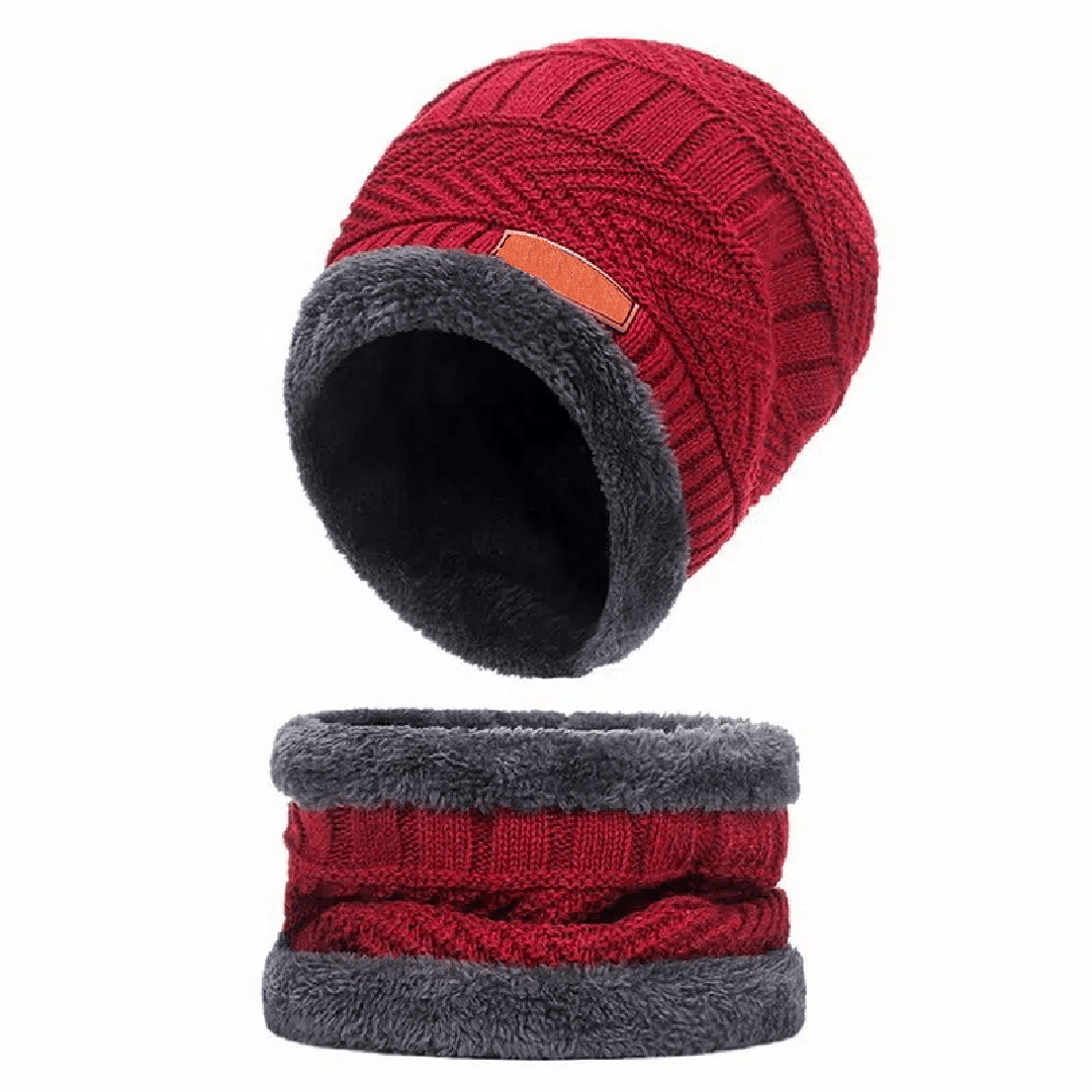 Elegantes Woll-Set