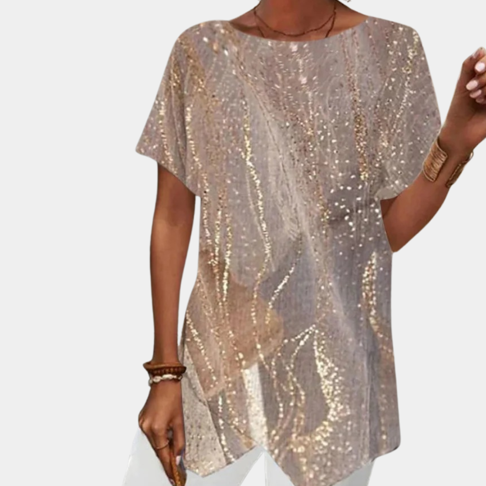 Santa - Geometric Style Ladies' Dress for Summer