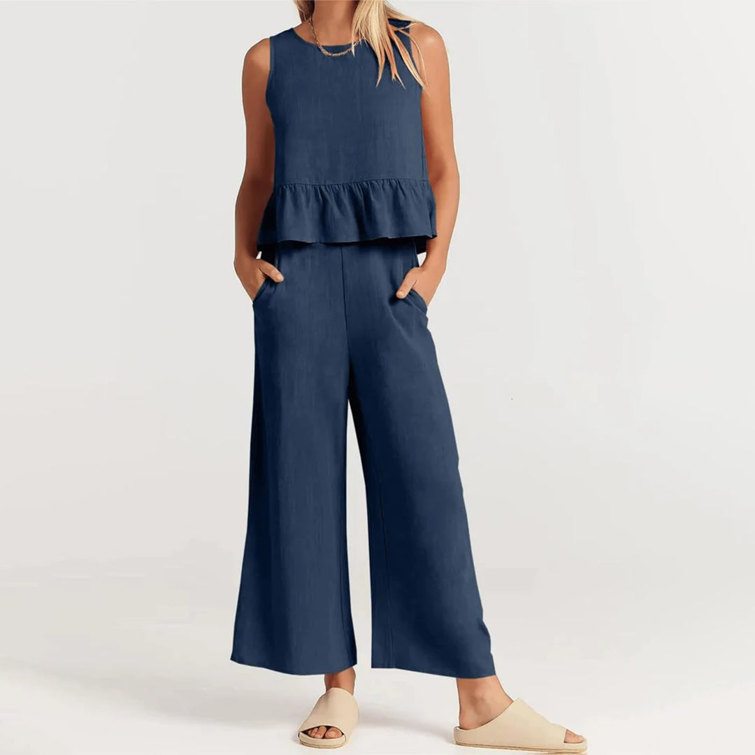 ALINA - Two-Piece Summer Dress for Sunny Days