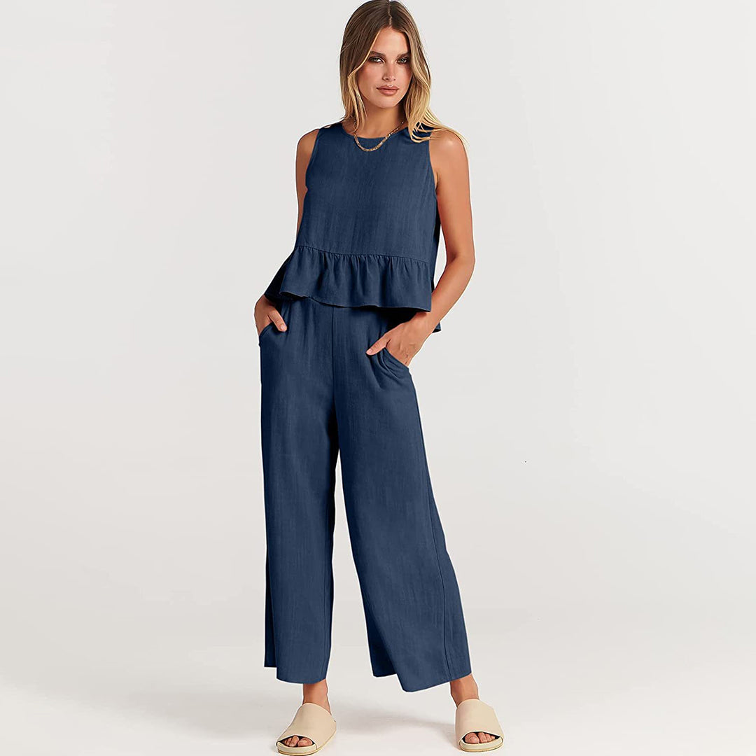 ALINA - Two-Piece Summer Dress for Sunny Days