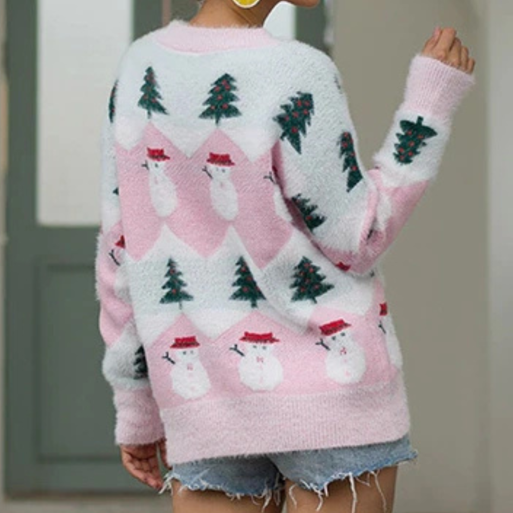 BRIANNA - Fashionable Christmas Jumper for Women