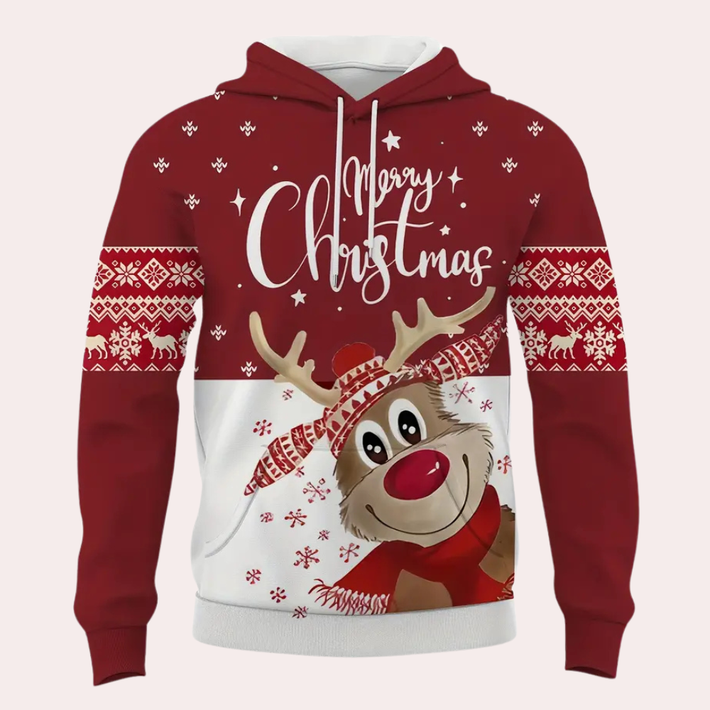 ADRIANNE - Casual Christmas Hoodies for Men