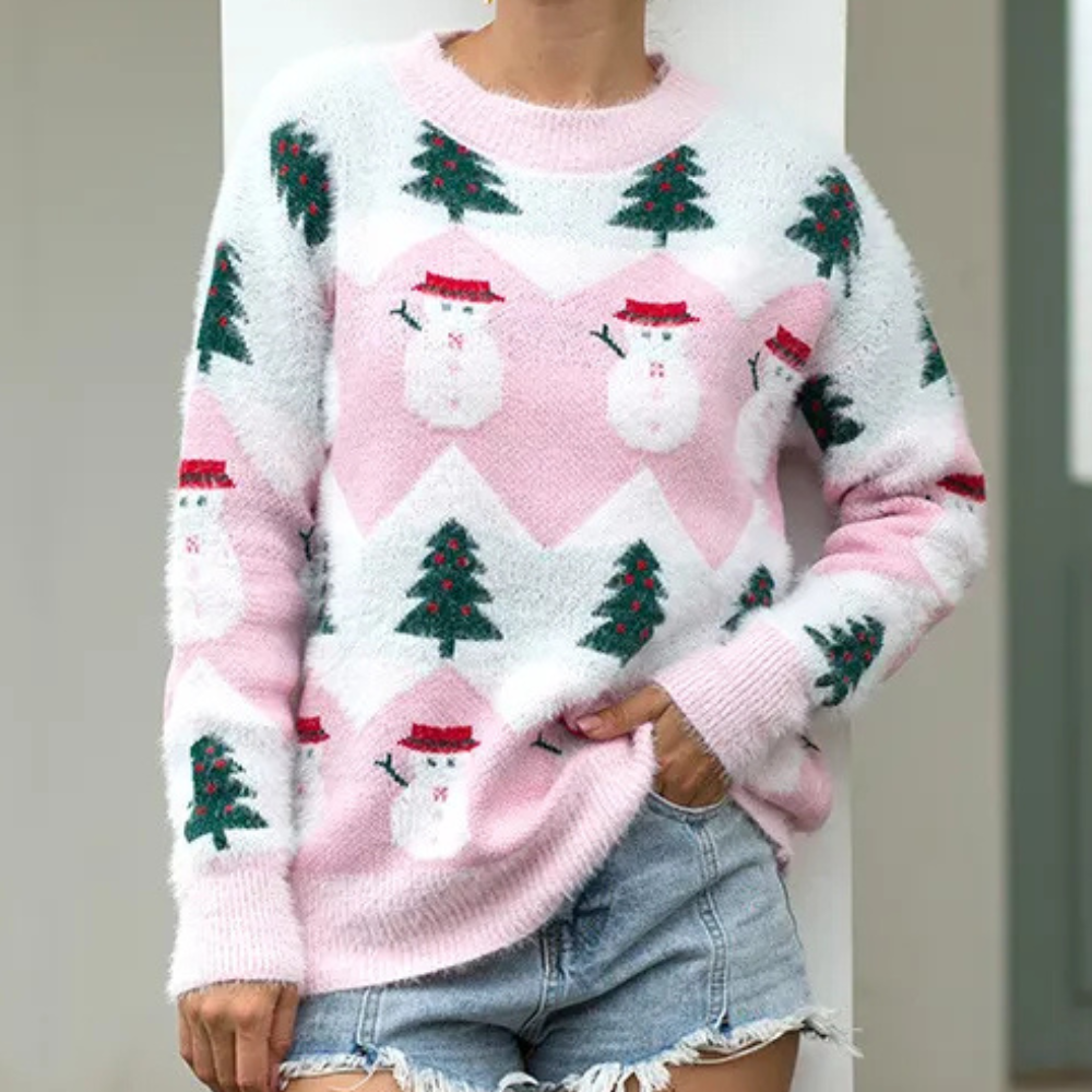 BRIANNA - Fashionable Christmas Jumper for Women