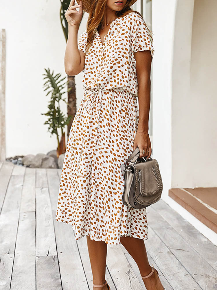 Skye - Dotted Summer Dress for Sunny Days
