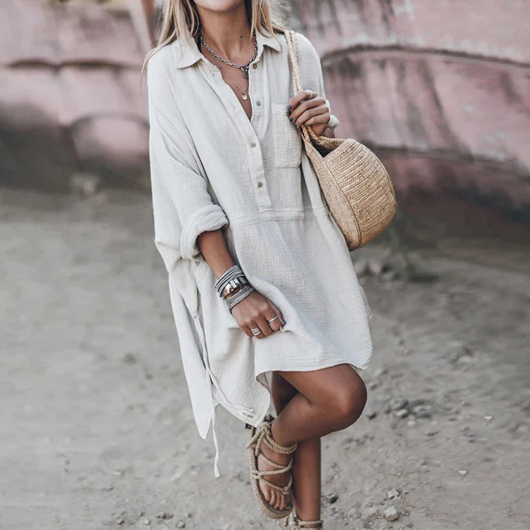 AGNETA - Casual loose summer dress