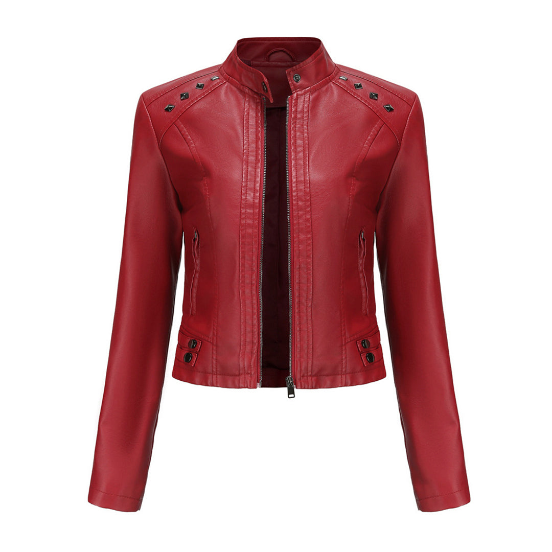 Elegante Lederjacke
