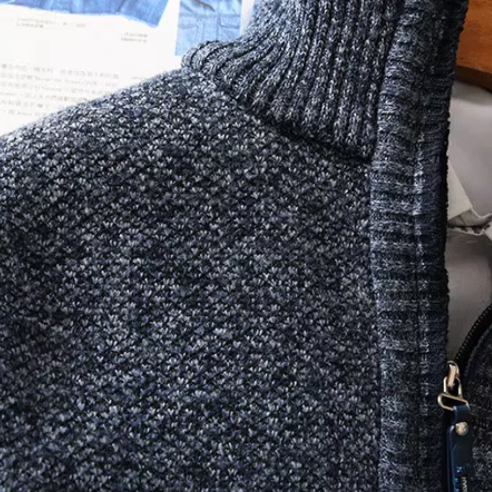 BRICE - Comfortable Half-Zip Jumper for Men - Spring/Summer Edition