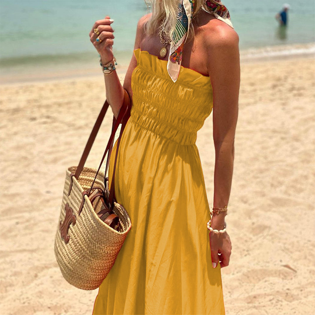 SVEA - Tube Top Maxi Summer Dress