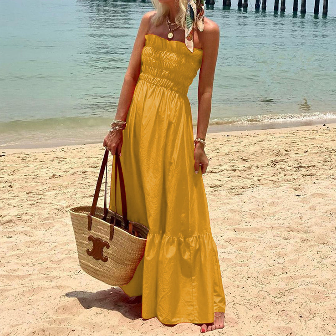 SVEA - Tube Top Maxi Summer Dress