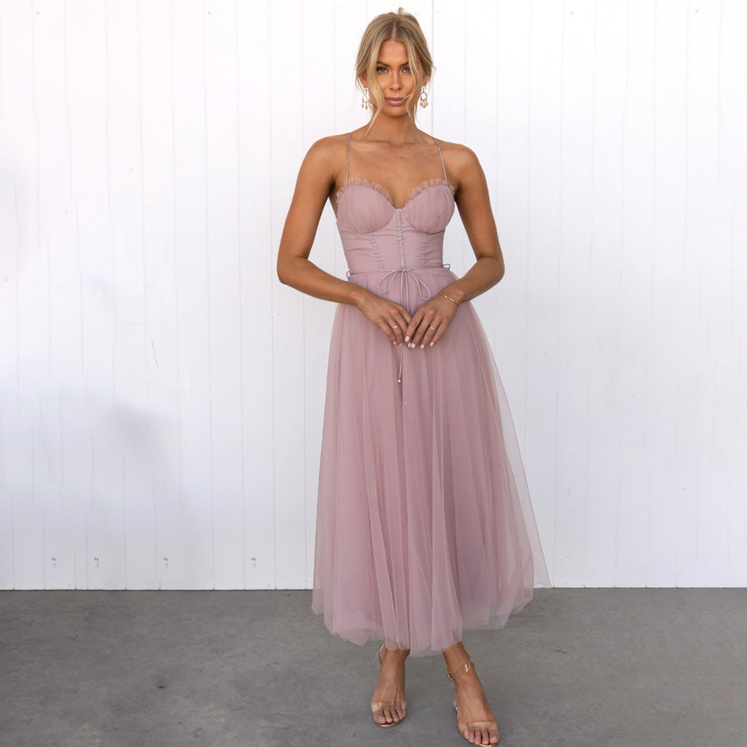 ZORA - Summer Festive Midi Dress for Women