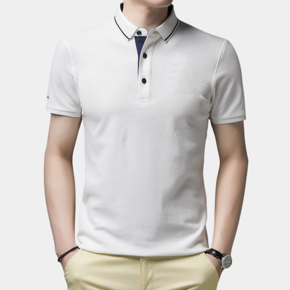 Zanda - Summer Polo Shirt with Short Sleeves