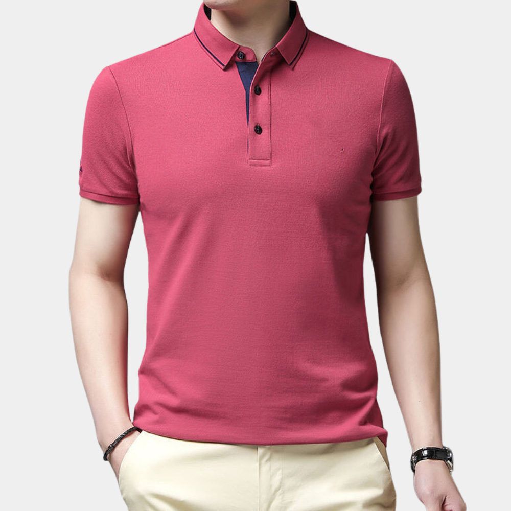 Zanda - Summer Polo Shirt with Short Sleeves