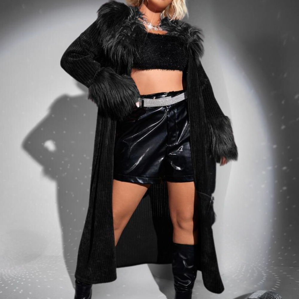 SHARON - Comfortable Spring/Summer Fur Coat for Women