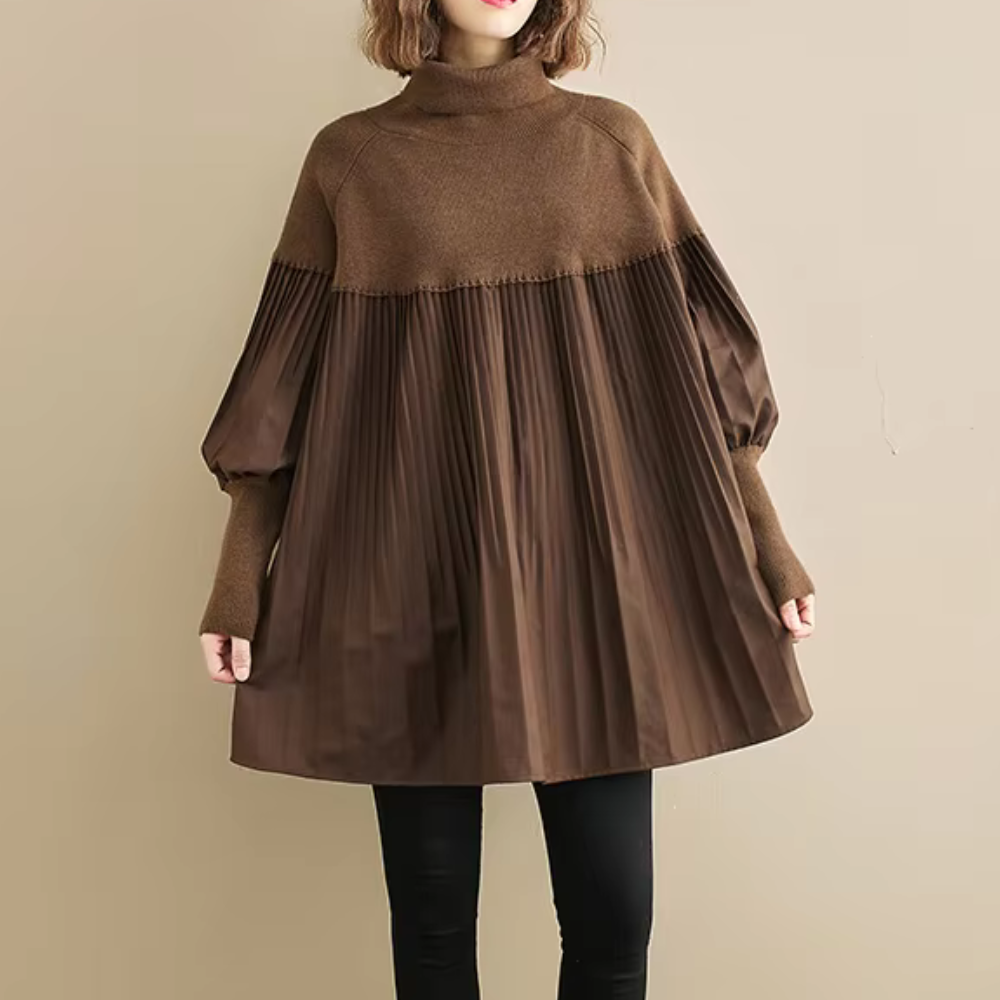 BIRGIT - Lightweight Pleated Summer Jumper for Women