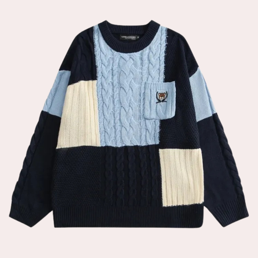 CURTIS - Elegant Knitted Summer Jumper for Men