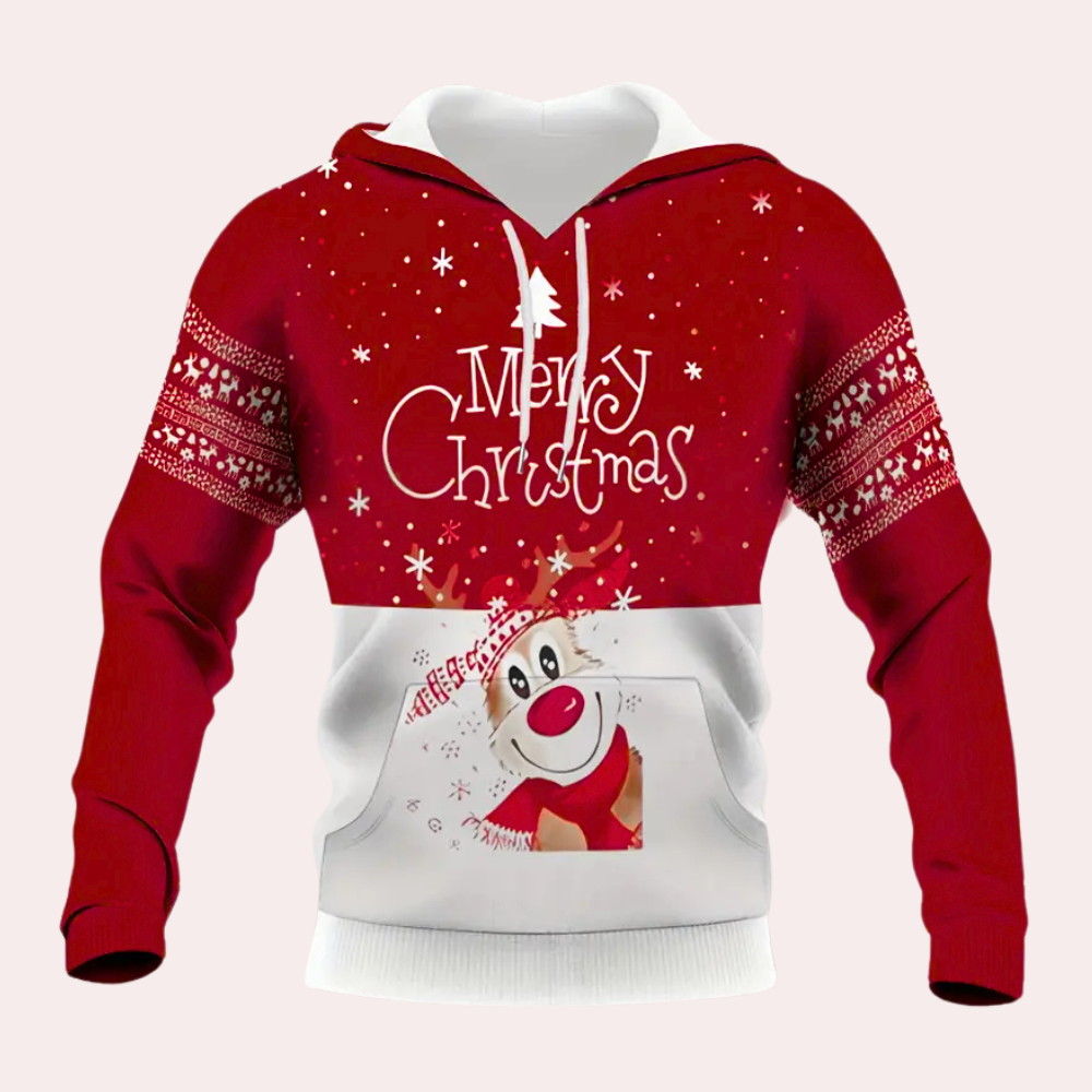 TOBIE - Trendy Christmas Hoodie for Men